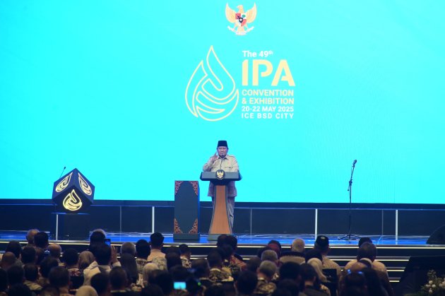 Disaksikan Presiden Prabowo, PLN Teken Kerja Sama Pemanfaatan Gas Domestik di IPA Convex 202