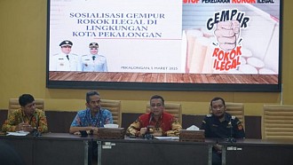 Wali Kota Aaf Tegaskan Komitmen Perangi Rokok Ilegal di Pekalongan 