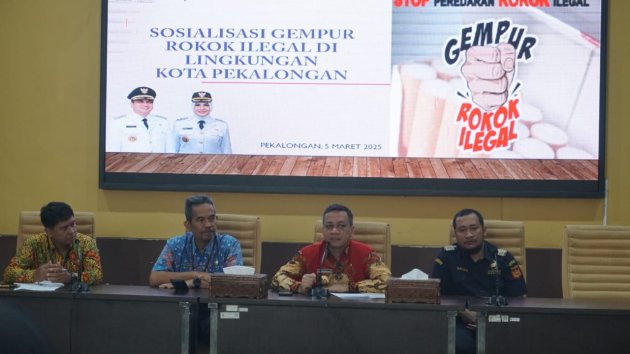 Wali Kota Aaf Tegaskan Komitmen Perangi Rokok Ilegal di Pekalongan 