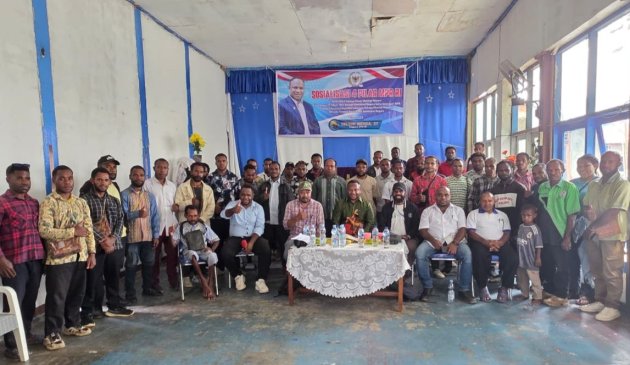SOSIALISASI EMPAT PILAR MPR RI, ANGGOTA MPR RI NELSON WENDA MENGHIMBAU PEMUDA MENJAUHI MIRAS DAN MENGANJURKAN GAYA HIDUP SEHAT SERTA TERLIBAT DALAM KEGIATAN POSITIF