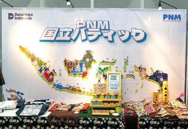  PNM Ajak Nasabah Unggulan Mekaar  Eksis Pameran di Tokyo, Jepang