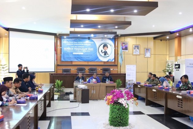 Sosialisasi Sensus Penduduk tahun 2020, di Kabupaten Banjar