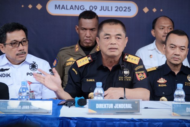 Bea Cukai Resmi Bentuk Satuan Tugas Pencegahan dan Penindakan Barang Kena Cukai Ilegal