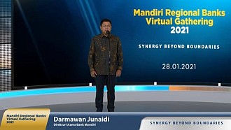 Siap Hadapi Bersama Tantangan 2021, Bank Mandiri Mantapkan Sinergi dengan BPD