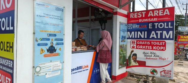 BRI Region 5 Bandar Lampung Dukung Agen BRILink KDMP Bumisari untuk Dorong Ekonomi Desa