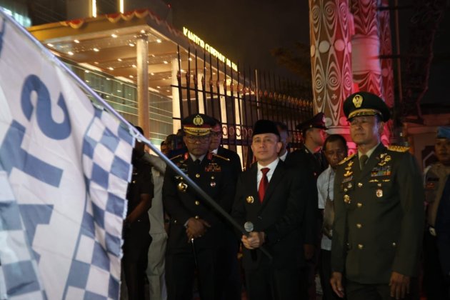 Sambut HUT RI ke-80 Tahun 2025, Pemprov Papua Gelar Taptu dan Pawai Obor