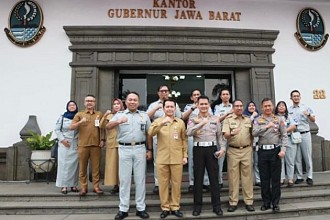 Maksmimalkan Pendapatan Pajak Kendaraan Bermotor, Kemendagri dan Pembina Samsat Turun Ke Jabar