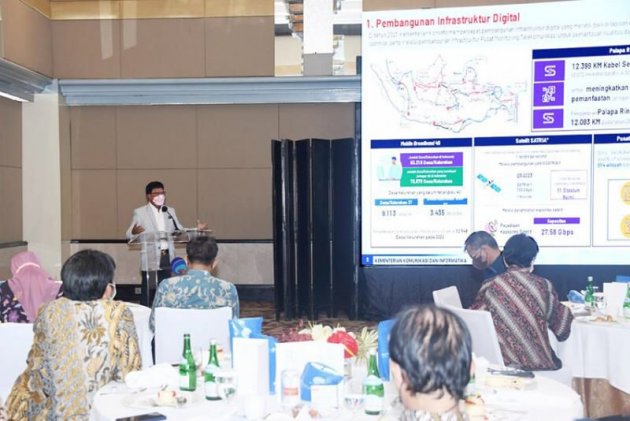 Akselerasi Utilisasi Sektor Digital, Menteri Johnny: Kominfo Targetkan Infrastruktur TIK Tuntas 2024