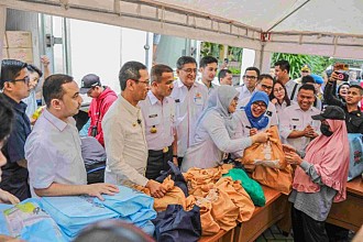 Pemprov DKI Bersinergi dengan Puluhan Stakeholder Adakan Sembako Murah untuk Warga di 59 Lokasi