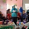 Biasakan Pola Hidup Sehat, GEMARIKAN Menyasar Ibu-Ibu Desa Mangkauk