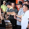 Pj Gubernur Sumsel, Pangdam II Sriwijaya dan Pj Walikota Lubuk Linggau Gelar Pasar Murah