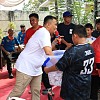 Buka Jalan Sehat Di Kelurahan Gajah Mada, Pj Wako Budi Utama Dan Masyarakat Antusias Menjaga Kesehatan