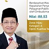 Kemenag Raih Kualitas Tertinggi Kepatuhan Pelayanan Publik dari Ombudsman