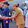 Pj Gubernur Agus Fatoni Sambut Kedatangan Presiden Jokowi Kunjungan Kerja Ke Sumsel