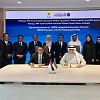 PLN dan Masdar Tandatangani MoU Pengembangan Pembangkit Listrik Tenaga Surya Terapung di Indonesia