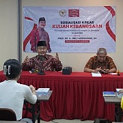 Anggota MPR RI Prof Jimly Asshiddqie Sosialisasikan Empat Pilar Bersama Mahasiswa se- DKI Jakarta