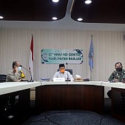 Bawaslu Kabupaten Banjar Gelar Konferensi Pers Terkait Pengawasan Tahapan Pilkada Banjar 2020