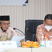 Rakor Pembahasan Dan Klarifikasi Peta Batas Daerah Antara Pusat Secara Virtual