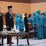 Tyas A. Fatoni Dilantik Jadi Pj Ketua TP PKK Provinsi Papua