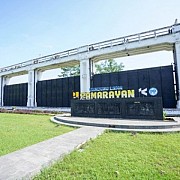 Bendung Gerak Pamarayan Baru Menyediakan Air Irigasi Dukung Ketahanan Pangan