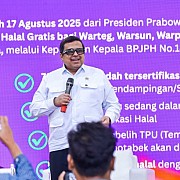 1 Tahun BPJPH, Produk Bersertifikat Halal Tembus 9,8 Juta