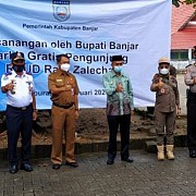 Bupati Banjar Canangkan Parkir Gratis Di RSUD Ratu Zalecha