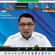 KEMENTERIAN ESDM KERJASAMA DENGAN FORUM REKTOR INDONESIA UNTUK MEMPERCEPAT TARGET CAPAIAN NET ZERO EMISSION (NZE)