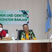 Nonton Bareng Debat Publik Calon Bupati Dan Wakil Bupati Banjar Tahun 2020