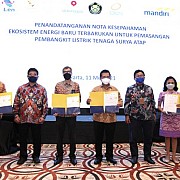 Kembangkan Energi Baru & Terbarukan, Bank Mandiri Siapkan Pembiayaan Ekosistem Solar Panel