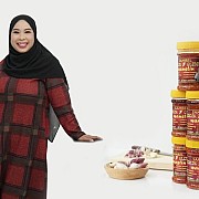 Sri Agustin, Nasabah Mekaar Yang Dipuji Jokowi Berbagi Tips Eksis Jalani Usaha Sambel