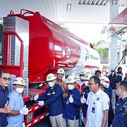 Dorong Transisi Energi, Dirjen Migas Resmikan SPBG Penggaron dan Mangkang
