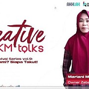 Creative UMKM Talks, Dukungan Telkom Motivasi UMKM Agar Tetap Bertahan di Era Pandemi