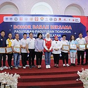 PSMTI Sumsel Gelar Donor Darah Kerja Sama dengan PMI Sumsel dan PMI Palembang