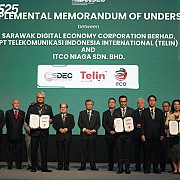 Telin, SDEC, dan ITCO Niaga Perkuat Kolaborasi Regional untuk Pengembangan Sistem Kabel Laut ICE II