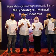 Gandeng Tiga Mitra Strategis, Finnet Perluas Distribusi E- Meterai