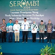 Pj Wako Lusje Hadiri Kick Off SERAMBI 2024, Layanan Penukaran Uang Bank Indonesia Di Momen Ramadan dan Idulfitri