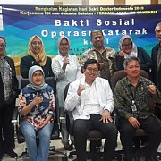 IDI Jaksel, PERDAMI Dan RS.Gandaria Kembali Gelar Operasi Katarak ke II, Dalam Rangkaian Kegiatan Hari Bakti Dokter Indonesia 2019 