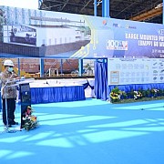 Proyek Dual Fuel BMPP Untuk Elektrifikasi Indonesia Timur Masuki Tahapan Keel Laying