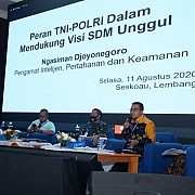 Ngasiman: TNI-Polri Punya Peran Strategis Wujudkan SDM Unggul dan Kesejahteraan Masyarakat