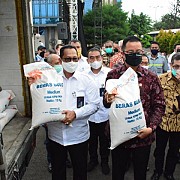 Bulog Pastikan Beras Program Bansos Tepat Kualitas