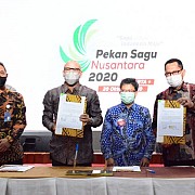 BULOG LAUNCHING “MIE SAGU” PADA PEKAN SAGU NUSANTARA 2020