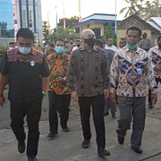 Menkop Teten Masduki mengaprisiai Sektor rill Pintu Air