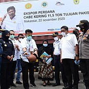 Perdana, Mentan Syahrul Lepas Ekspor Cabai Kering ke Pakistan