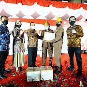 PT Jamkrindo Hadir Pemberian 3000 Sembako Paket Merdeka untuk Veteran Indonesia