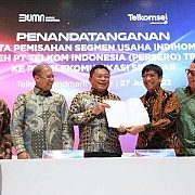 Percepat Pemerataan Konektivitas Digital Indonesia, Telkom Resmi Integrasikan IndiHome ke Telkomsel