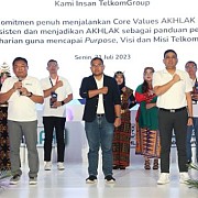 Telkom Sukses Selenggarakan Akhlak Culture Festival TelkomGroup 2023