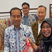 Batik Nasabah PNM Dilirik Jokowi Saat Gelar Batik Nusantara (GBN) 2023!