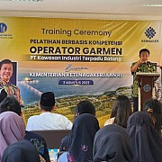 Pastikan Warga Setempat Terserap KITB, Kemnaker Gelar Pelatihan