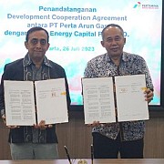 Menjadi Central Hub di Asia pada 2030, Perta Arun Gas Tandatangani Development Cooperation Agreement dengan Aslan Energy Capital