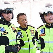 Kakorlantas Polri Cek Posko Pengamanan di Mandalika Jelang Ajang MotoGP